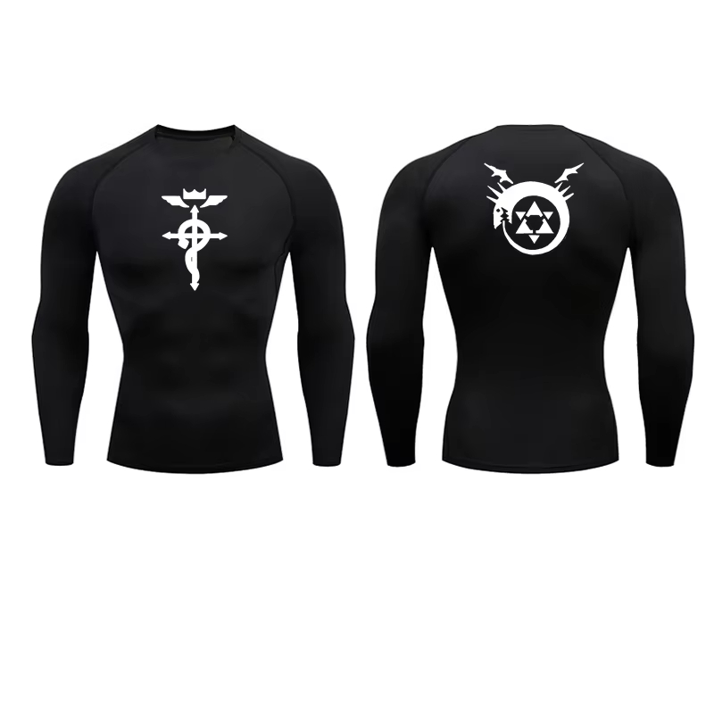 Yours Summer Clothing - Koszulka kompresyjna do biegania męska, T-shirt