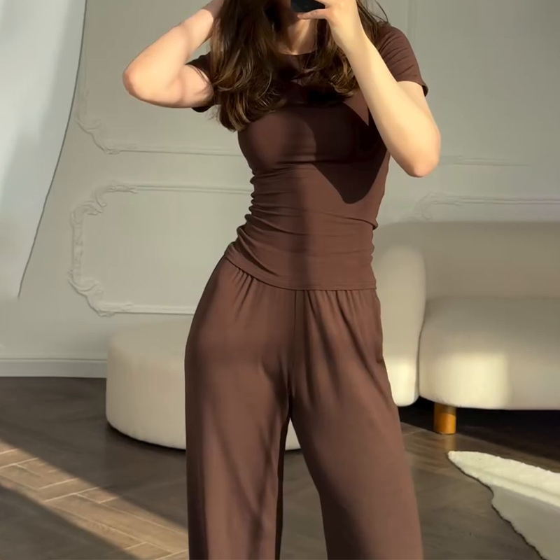 Summer Clothing Model - Długie spodnie na co dzień garnitury