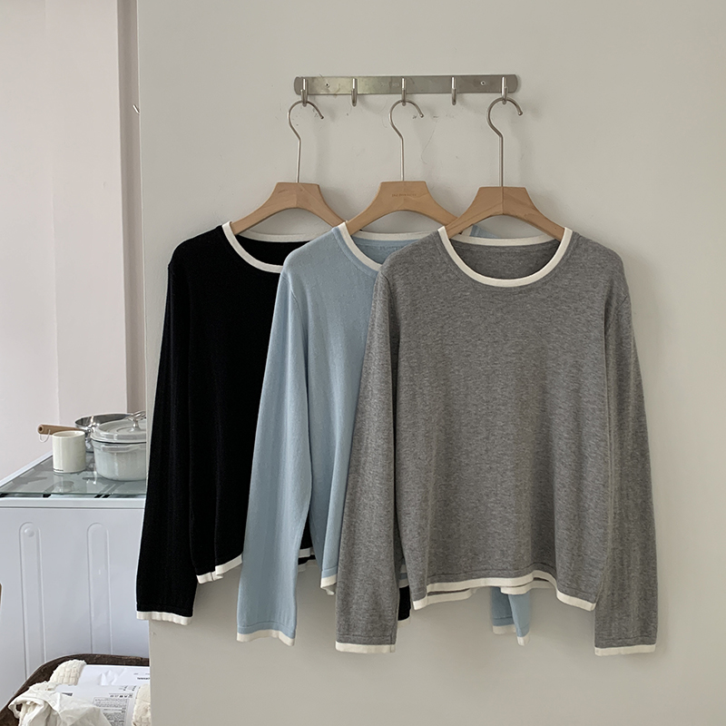 Summer Clothing Trend - 100% bawełna, damska koszulka z okrągłym