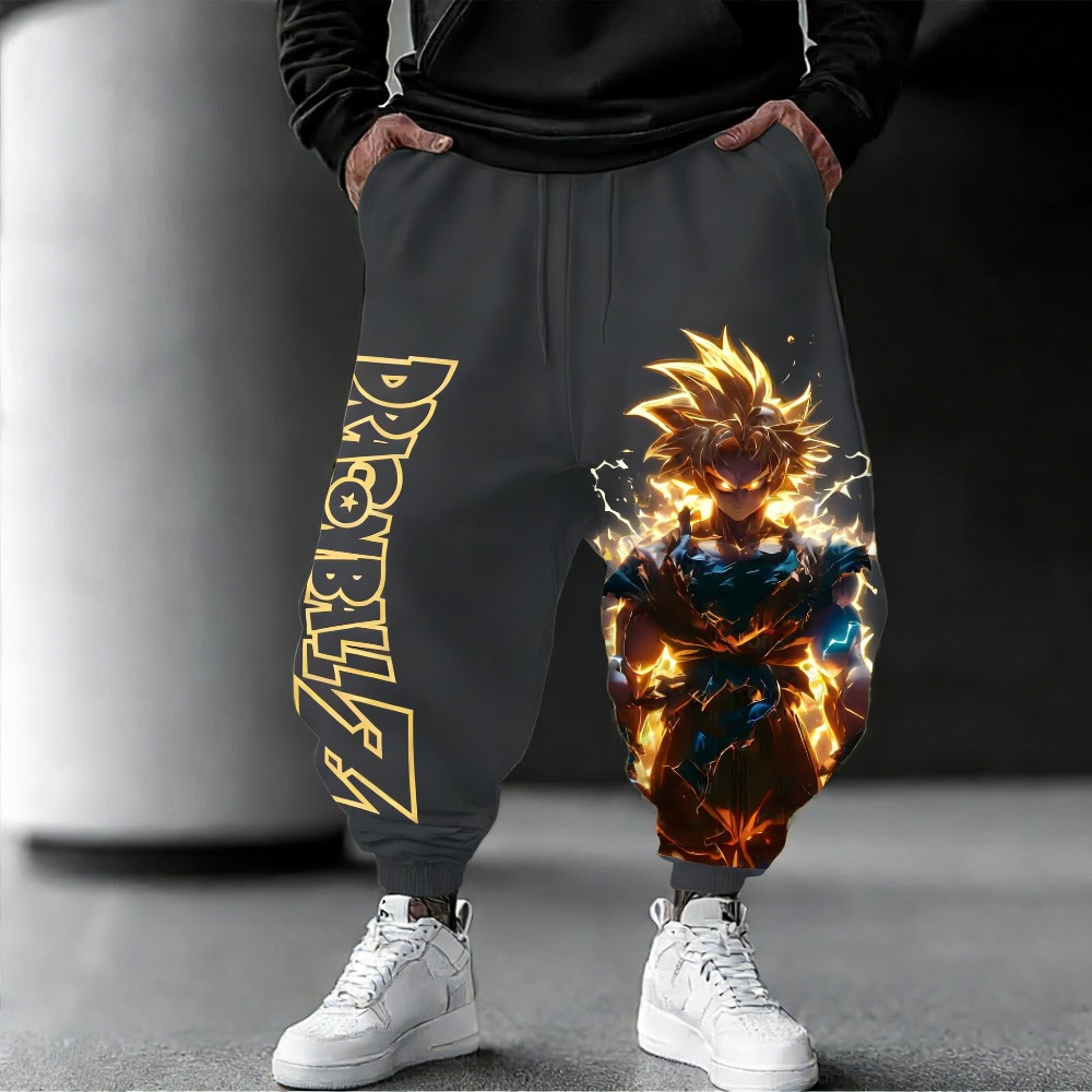 Summer 2026 Kids Clothing - Spodnie dresowe z nadrukiem 3D Dragon