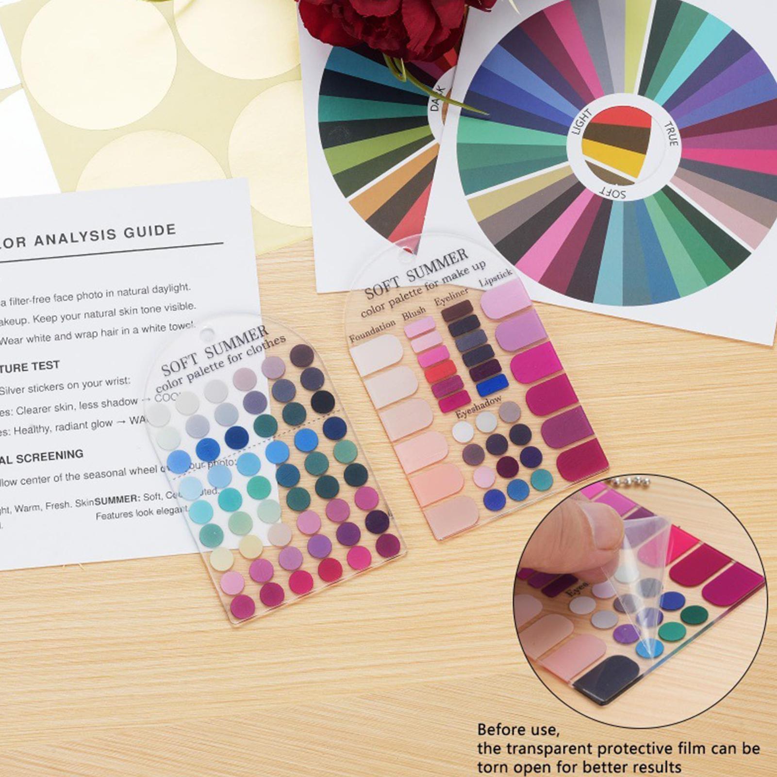 Summer Clothing Palette - Akrylowa paleta sezonowa, miękka letnia paleta