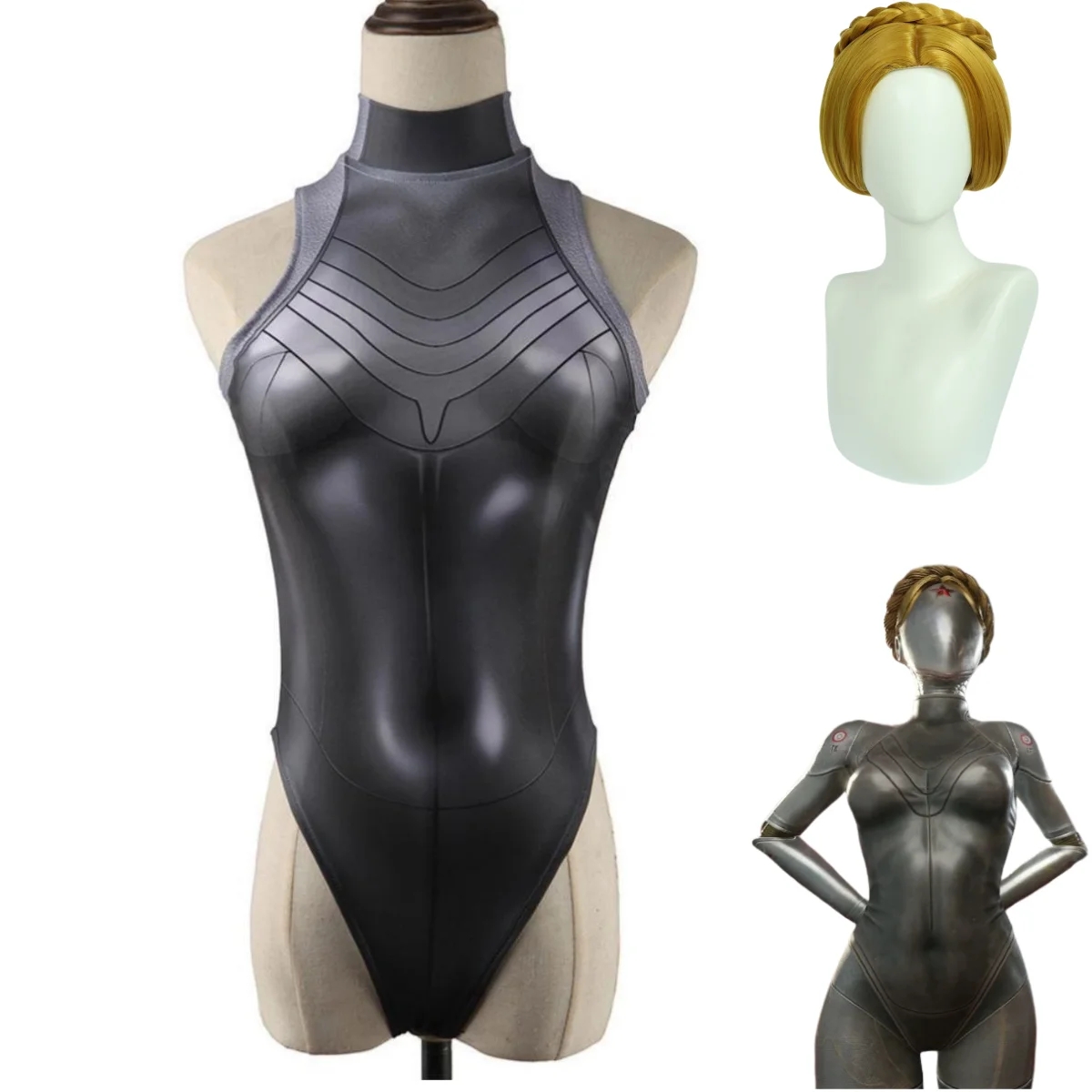 Kostium Cosplay Robot Twins dl – Summer Clothing Sets Women recenzja i cena