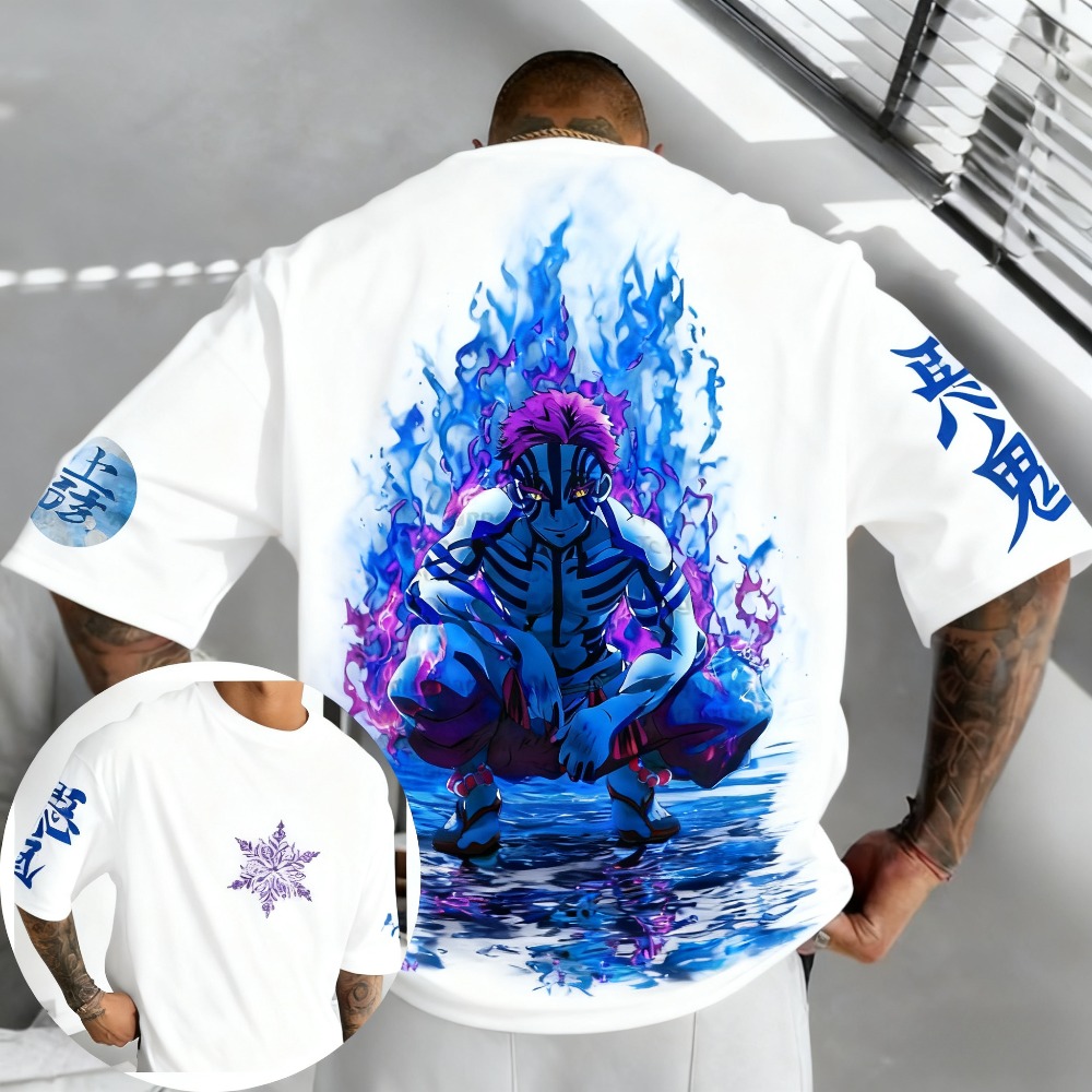 Koszulka Demon Slayer Akaza z  – Summer 2026 Kids Clothing recenzja i cena