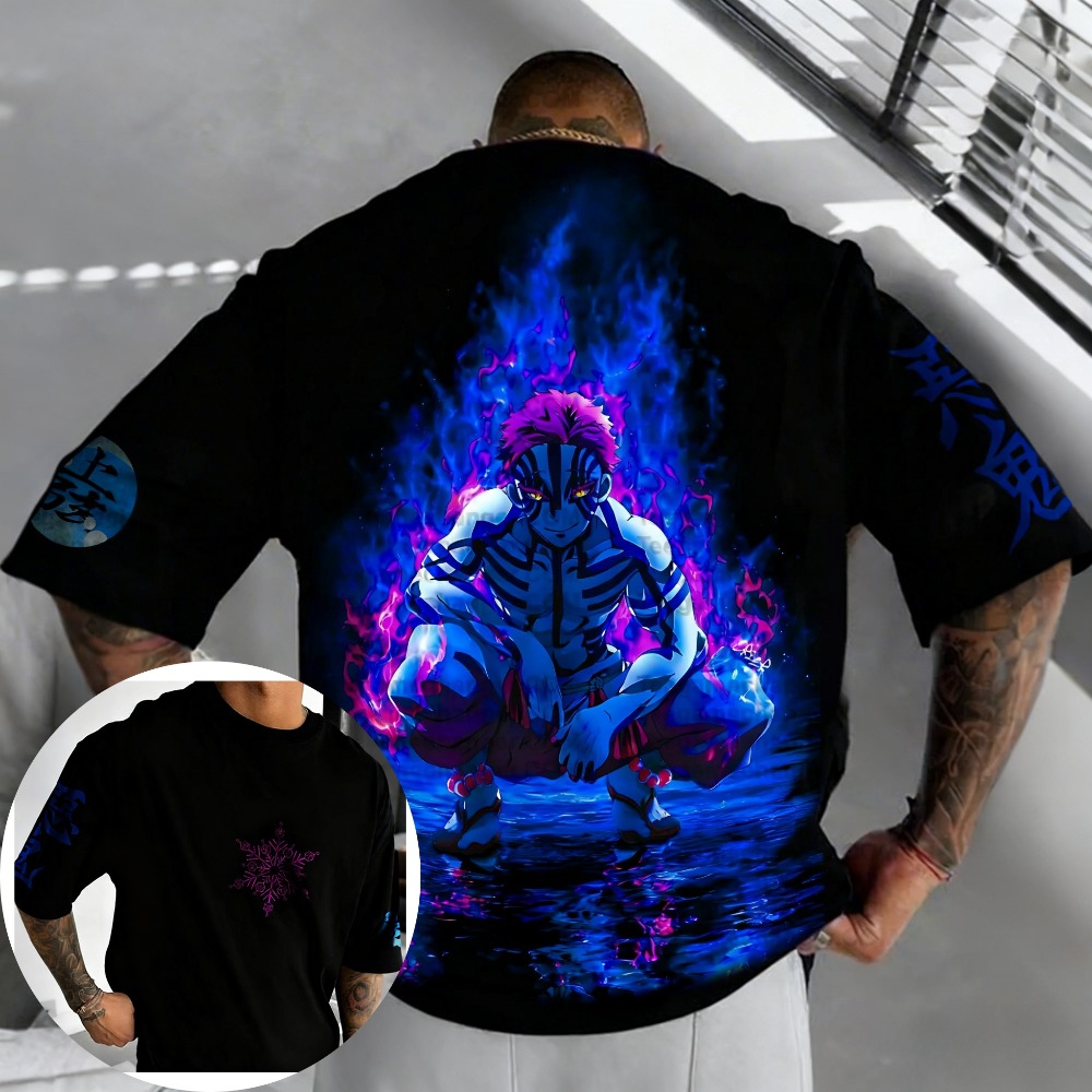 Koszulka Demon Slayer Akaza z  – Summer 2026 Kids Clothing recenzja i cena
