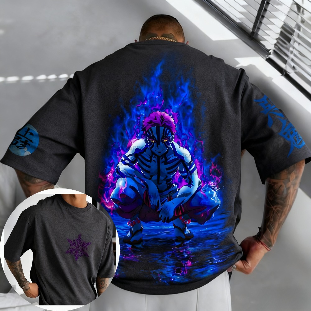 Koszulka Demon Slayer Akaza z  – Summer 2026 Kids Clothing recenzja i cena