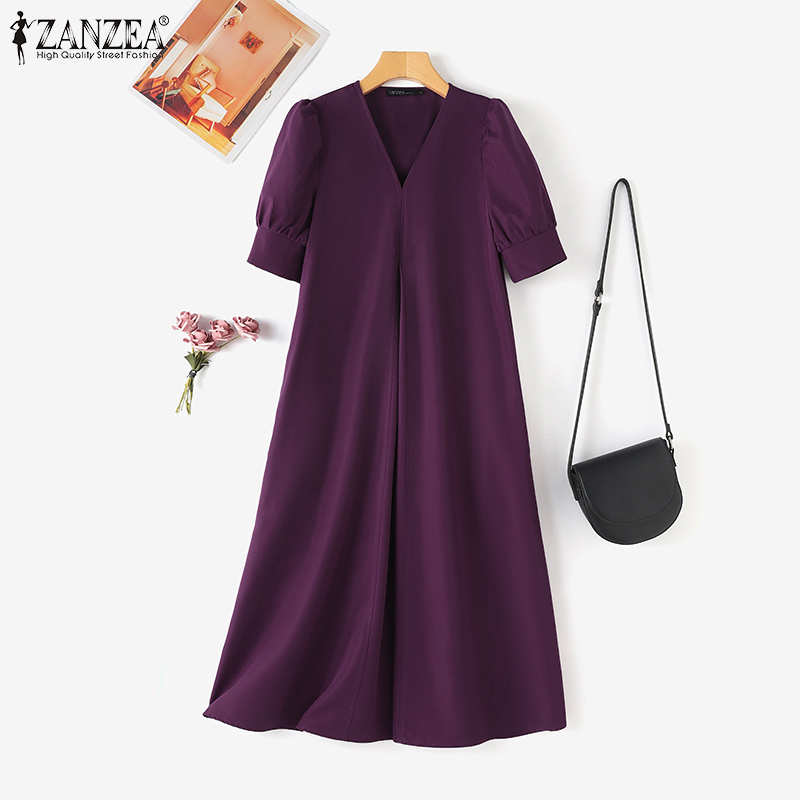 ZANZEA Sukienki midi damskie p – Summer Clothing Model recenzja i cena