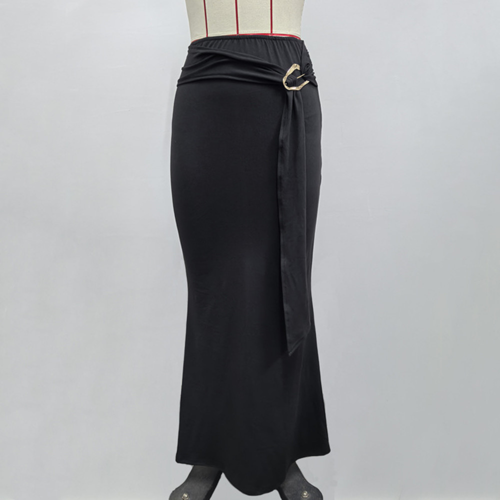Elegancka czarna spódnica typu – Summer Clothing Wraps recenzja i cena