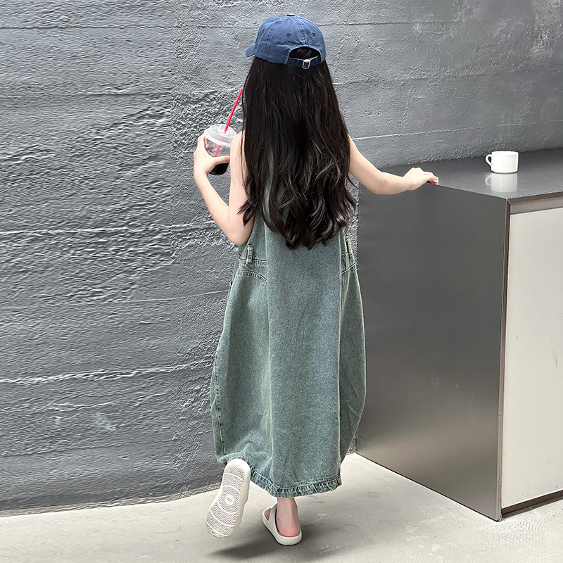 Vintage Blue Children Girls Wy – Yours Summer Clothing recenzja i cena