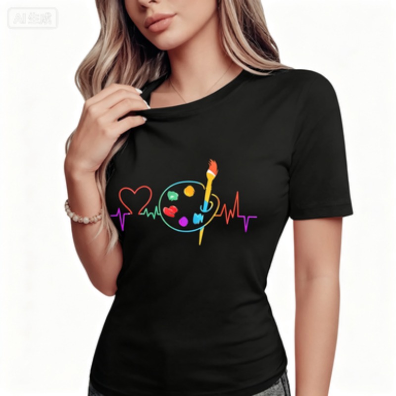 Kolorowa, geometryczna damska  – Summer Clothing Palette recenzja i cena