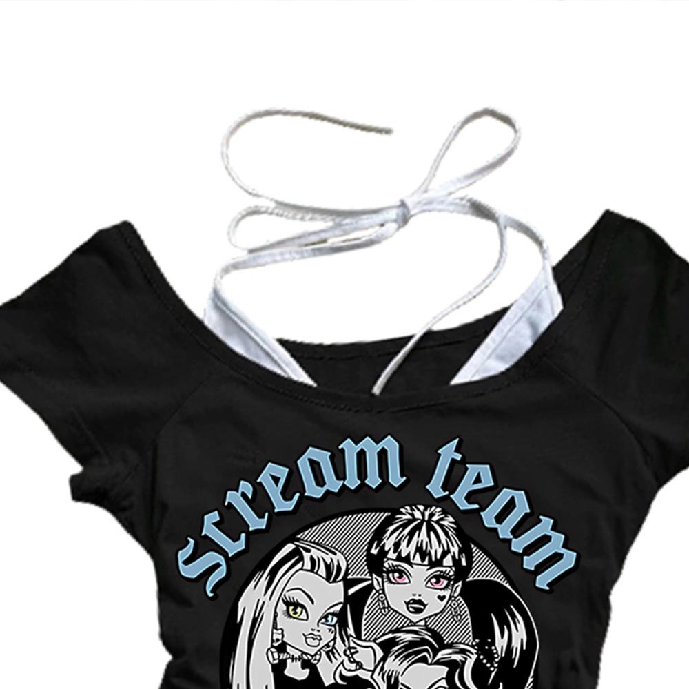 Estetyczna koszulka Punk Fairy – Summer Clothing Newborn recenzja i cena