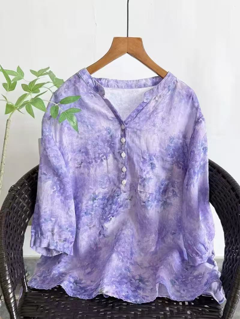 Koszule damskie ze 100% ramii, – Japan Summer Clothing Women recenzja i cena