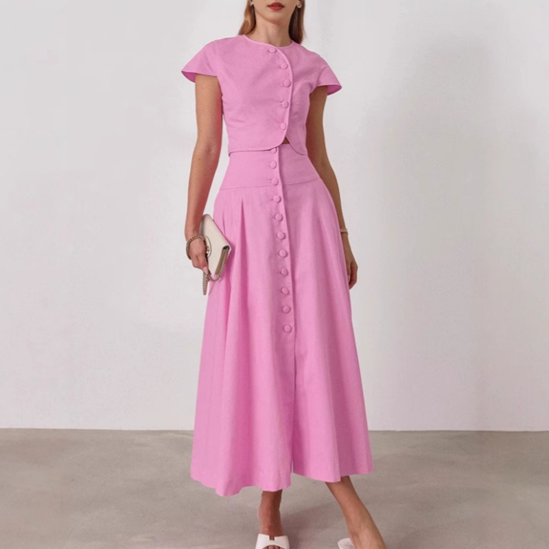 Elegancki zestaw spódnicy w st – Summer Clothing In French recenzja i cena