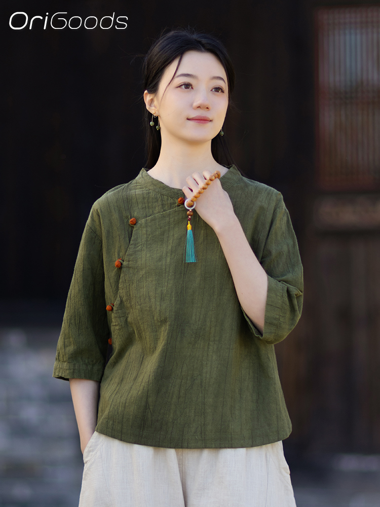 Koszula damska OriGoods Tie Dy – Japan Summer Clothing Women recenzja i cena