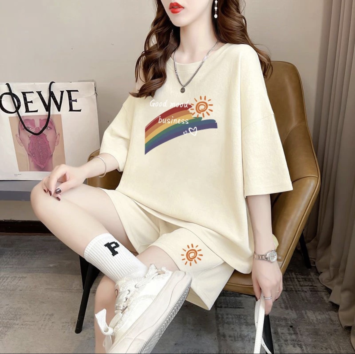 Modny damski letni komplet szo – Summer Clothing Sets Women recenzja i cena