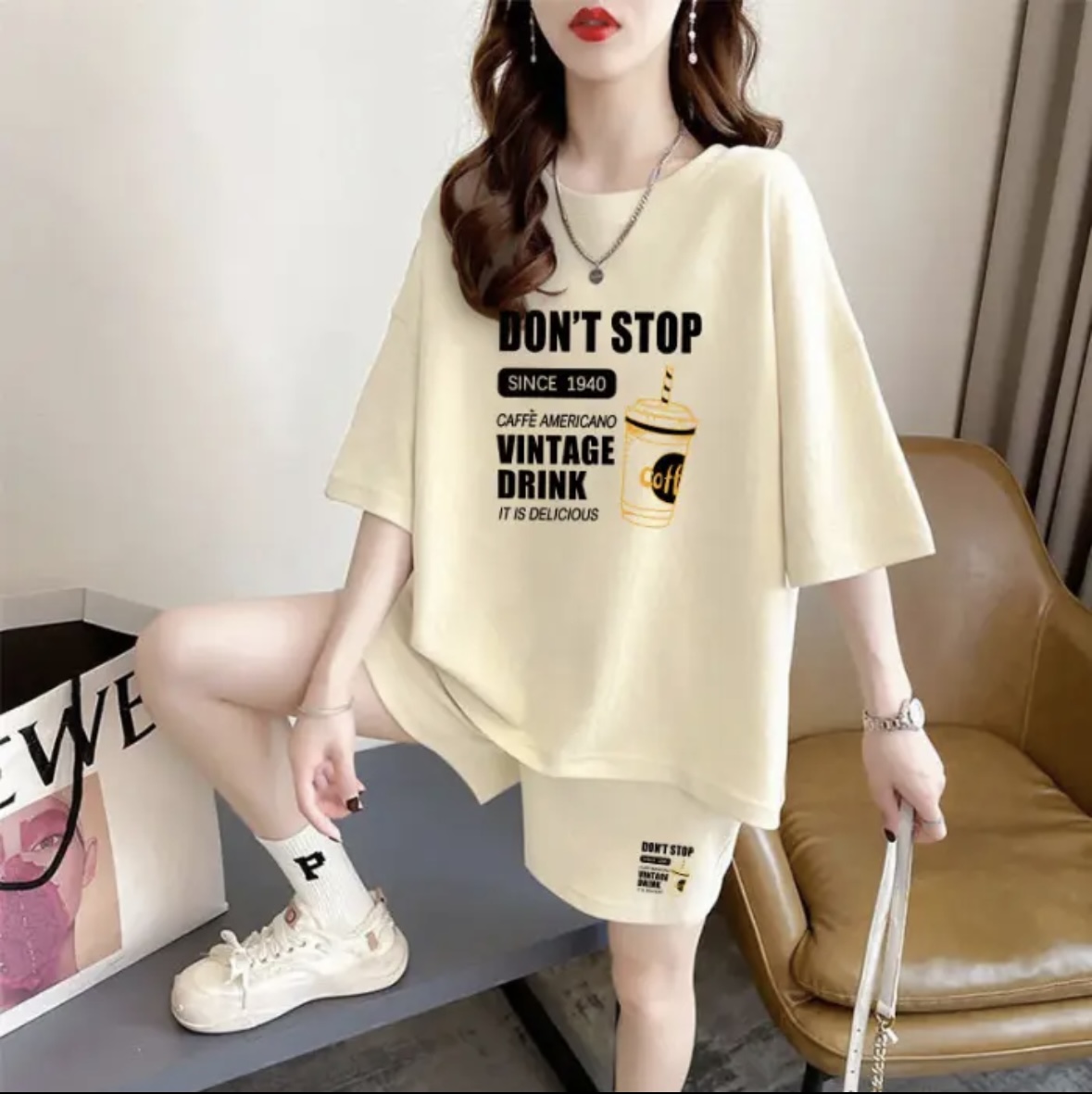 Modny damski letni komplet szo – Summer Clothing Sets Women recenzja i cena